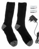 Cotton Electric Rechargeable Battery Heated Socks Winter Cycling Ski Warmer Feet Socks