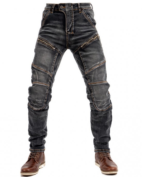 Men's trendy skinny jeans  HF0210-02-04