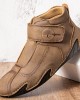 Men Slip Resistant Soft Sole Comfy Casual Hand  stitched Boots