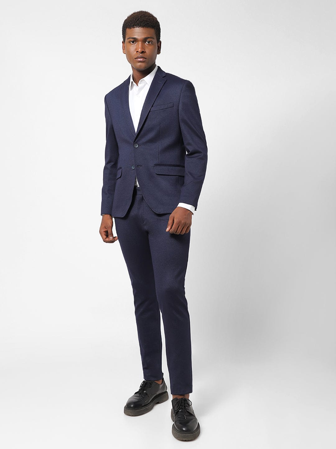 Men's Navy Pin Dot Blazer TCJ1850