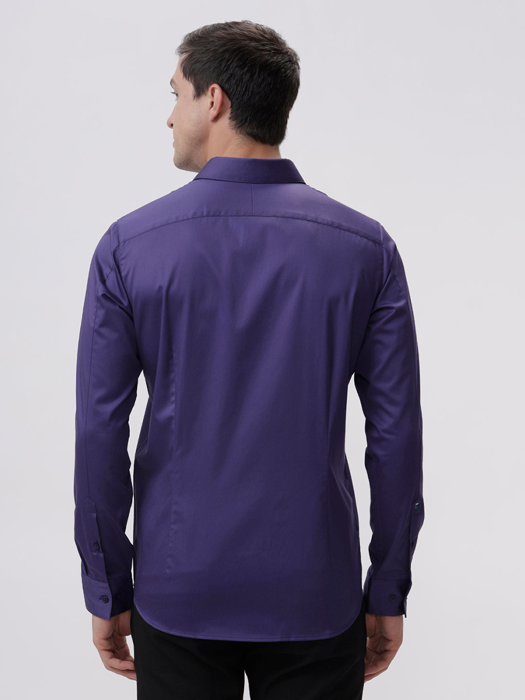 Stephen Mulberry Purple Cotton Shirt