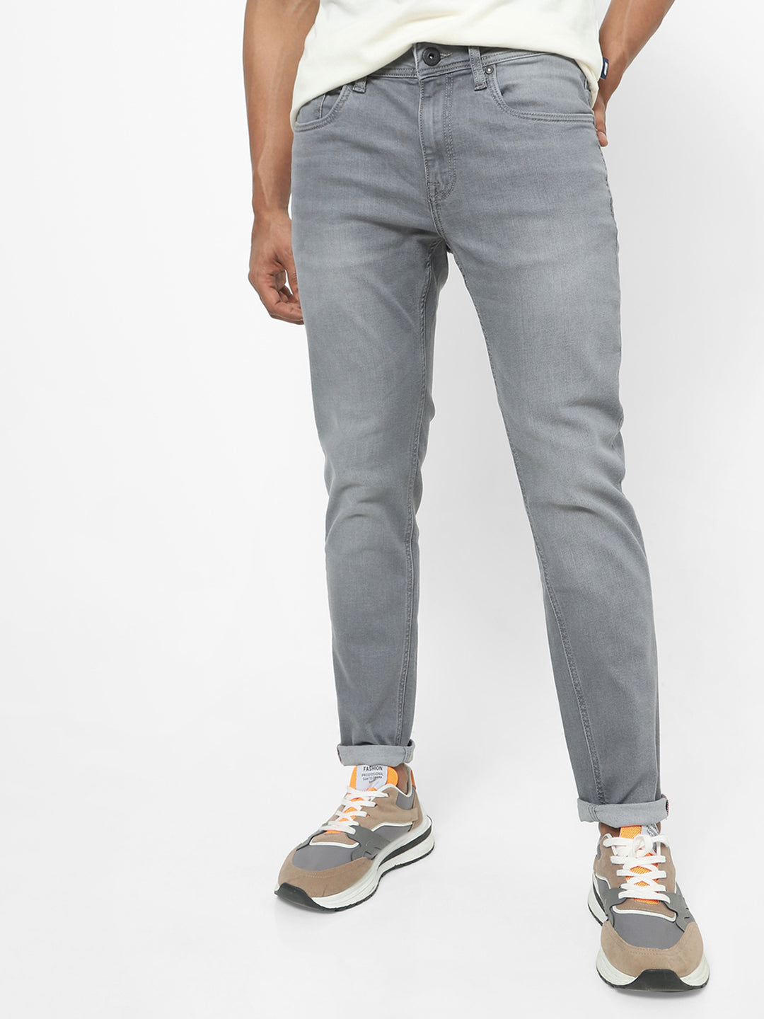 MENS GRAY DENIM TCDN150