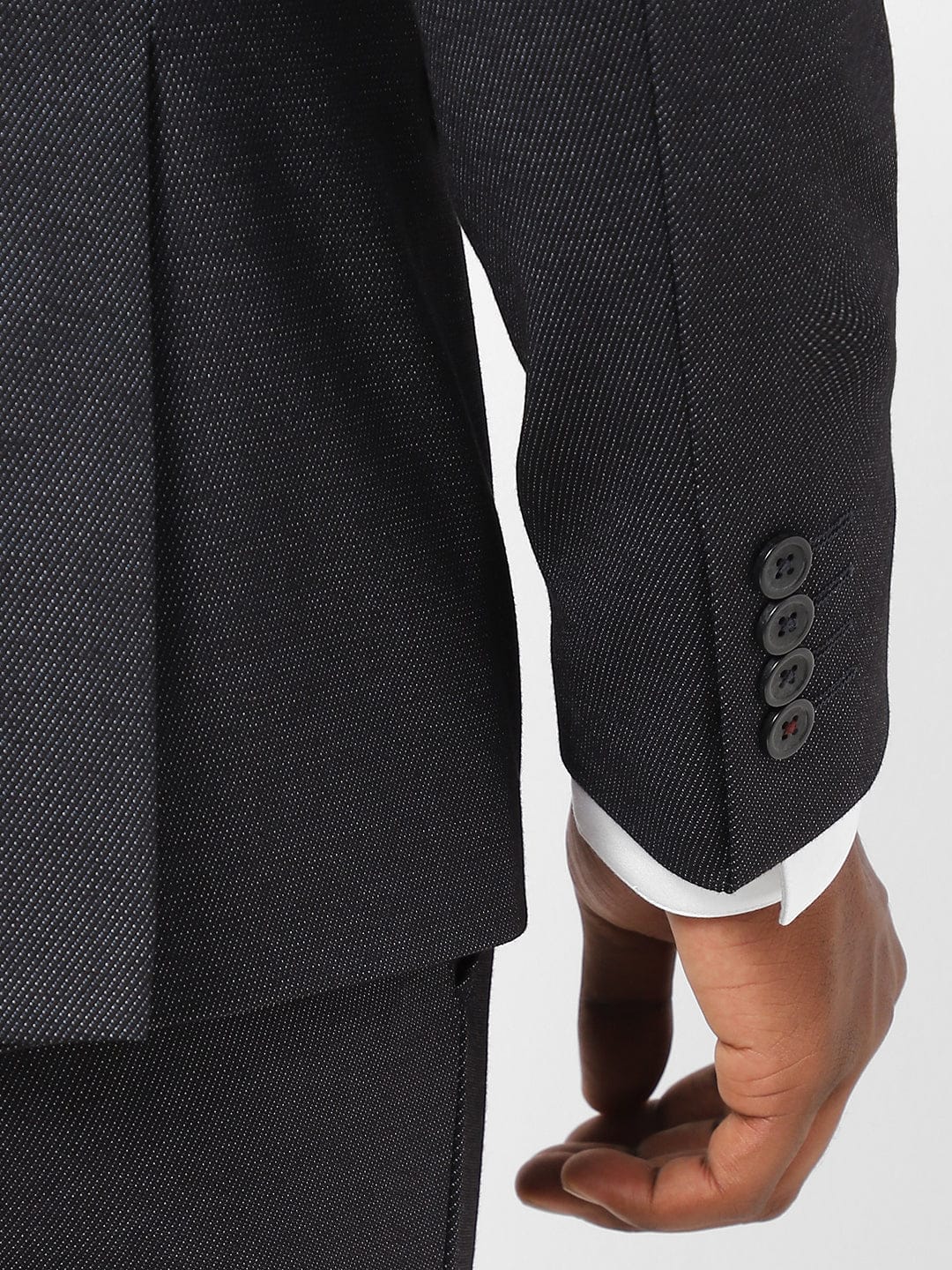 Men's Black Blazer TCJ46452