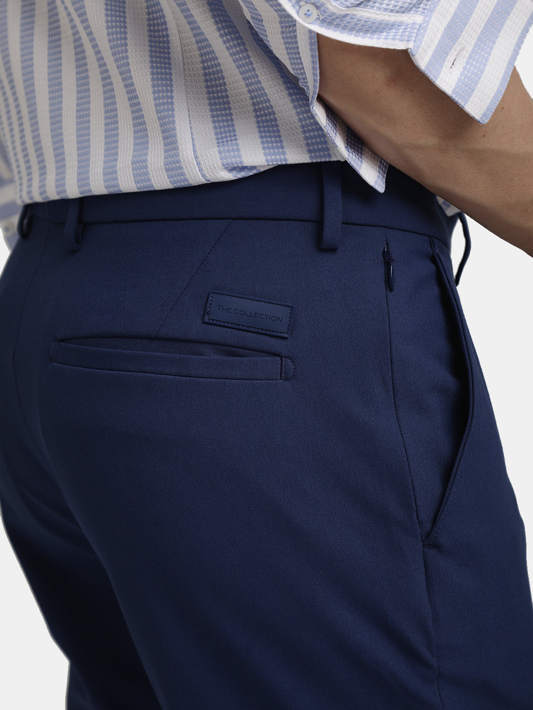 MENS TAAJ LIGHT BLUE TROUSER
