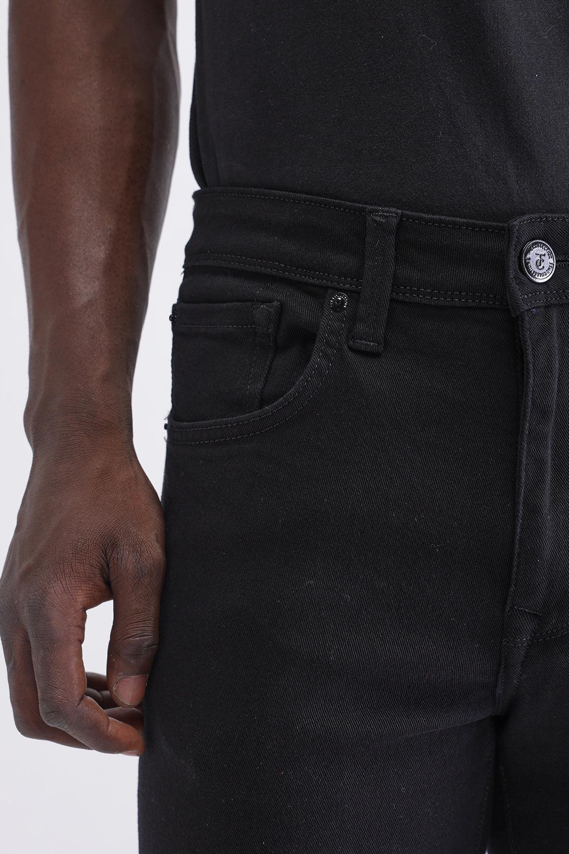 DENZEL BLACK MENS JEANS