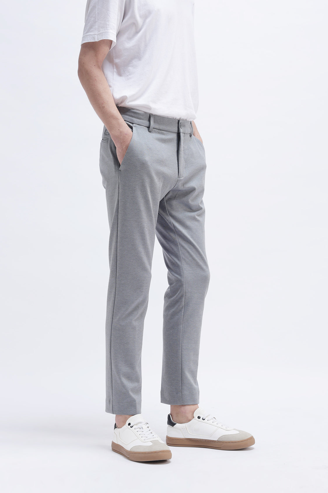 TREASURE STEEL GREY MENS TROUSER