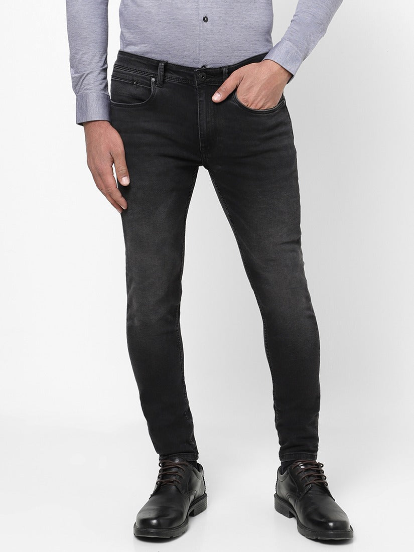 MENS BLACK DENIM TCDN223