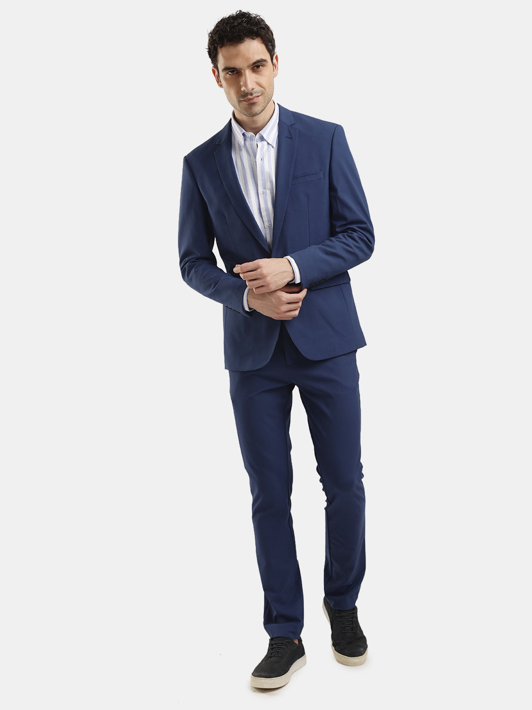 MENS TAAJ LIGHT BLUE TROUSER