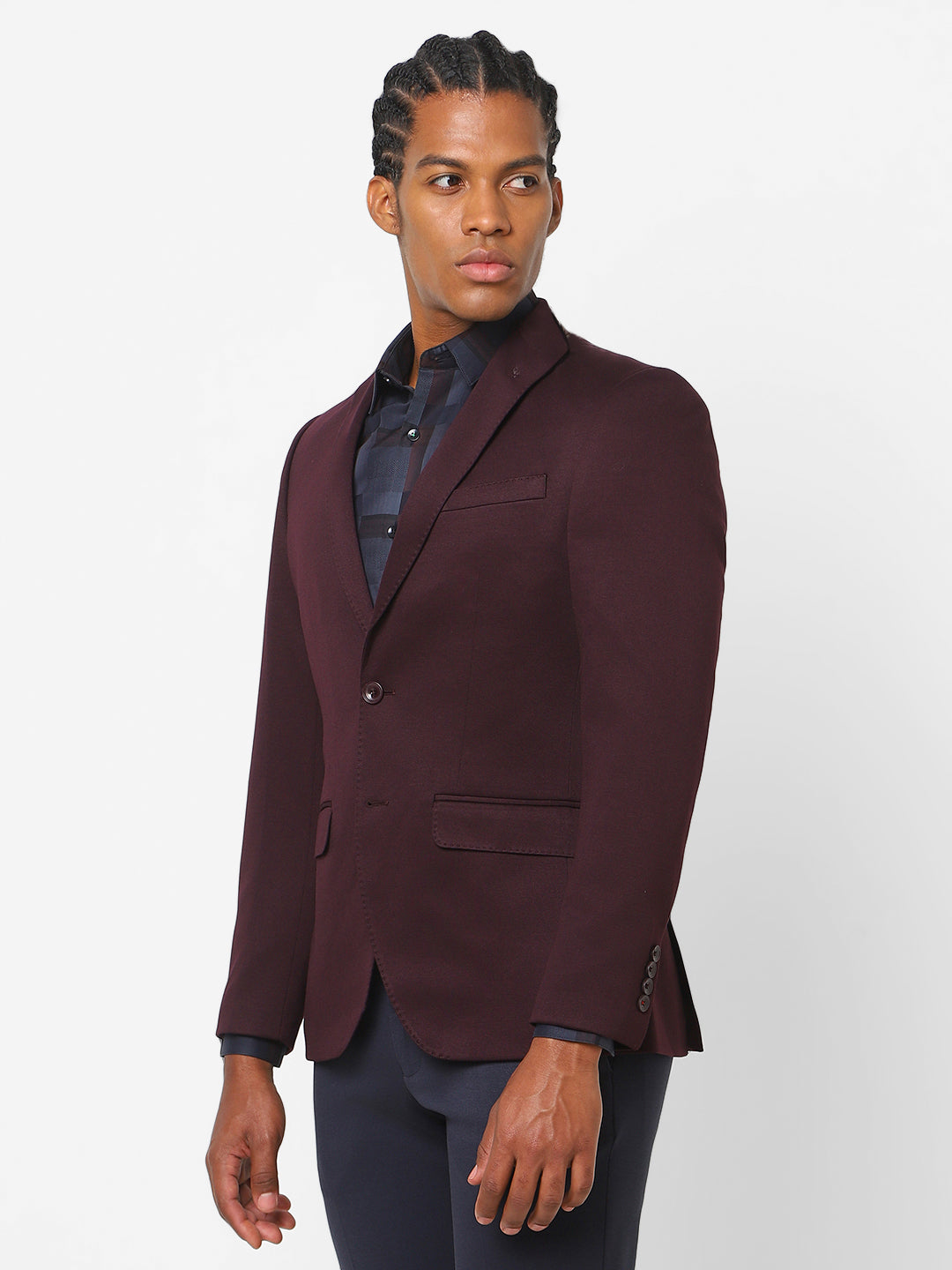 Men's Maroon Blazer TCJ-RAMON