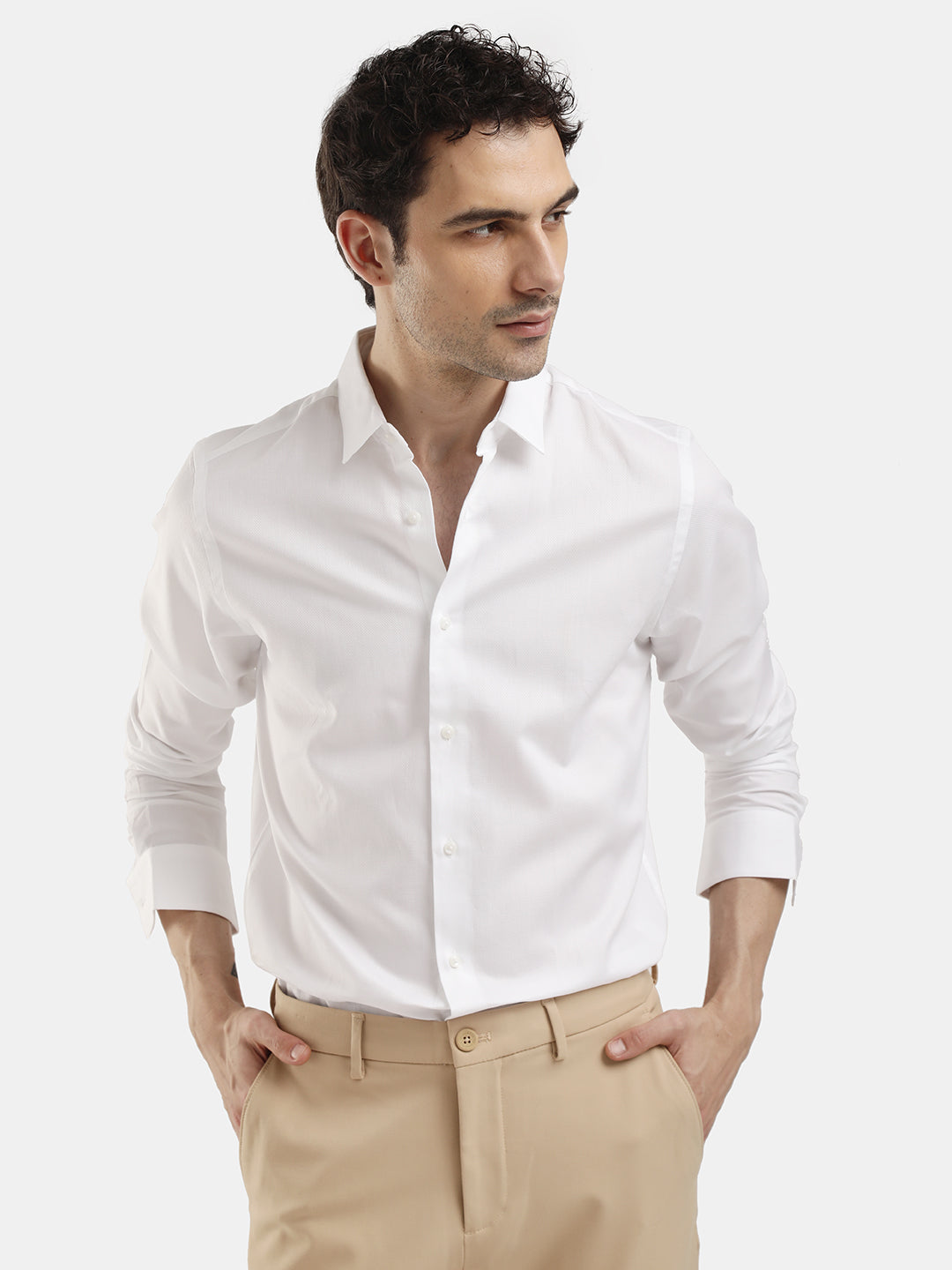 WAVE MENS SHIRT WHITE