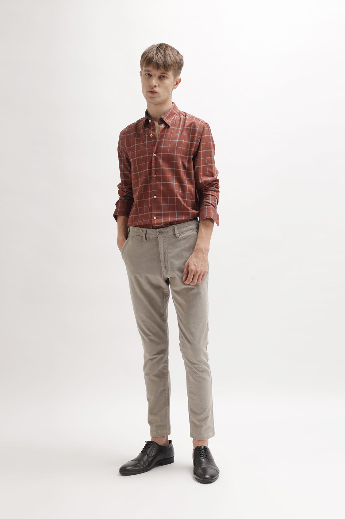 JEWEL BRICK CHECKS SHIRT