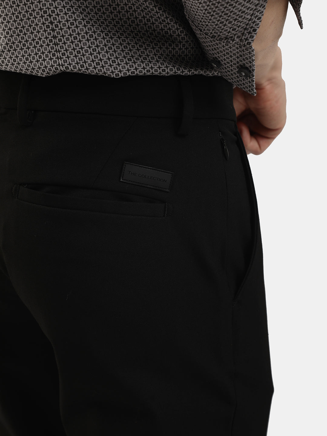 MENS TEMP BLACK TROUSER