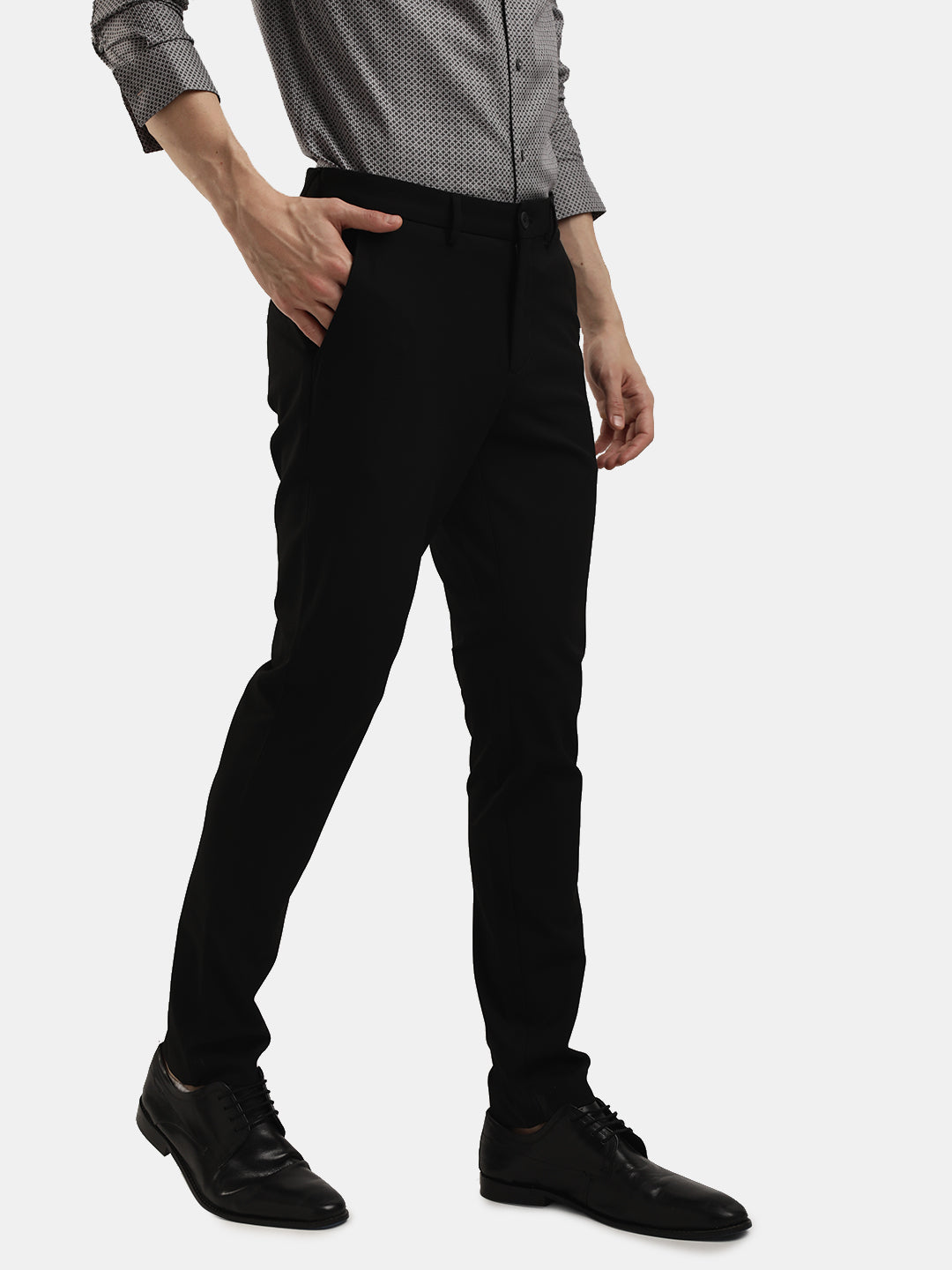MENS TEMP BLACK TROUSER