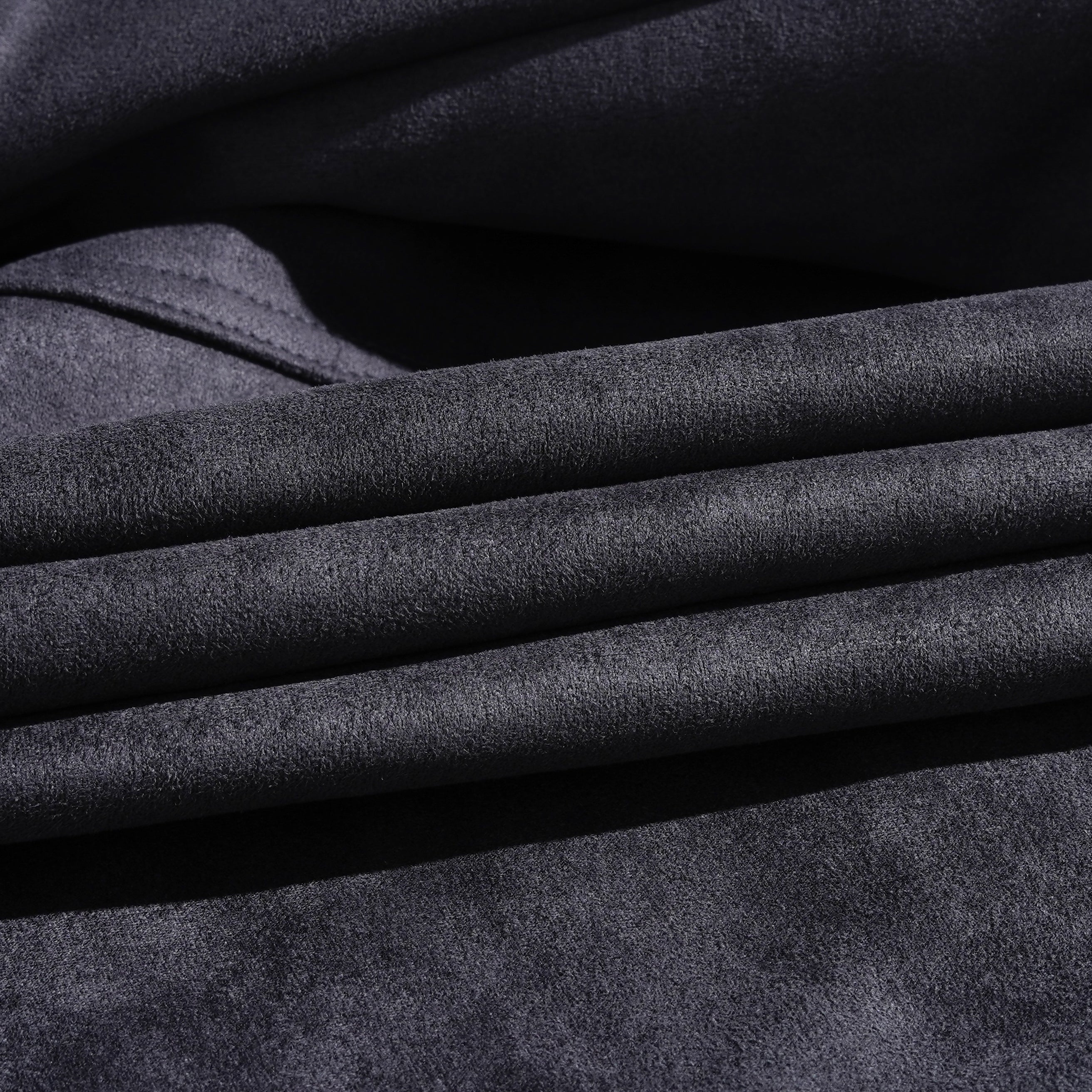 Men's Vintage Suede Single Breasted Stand Collar Jacket 65731063Y