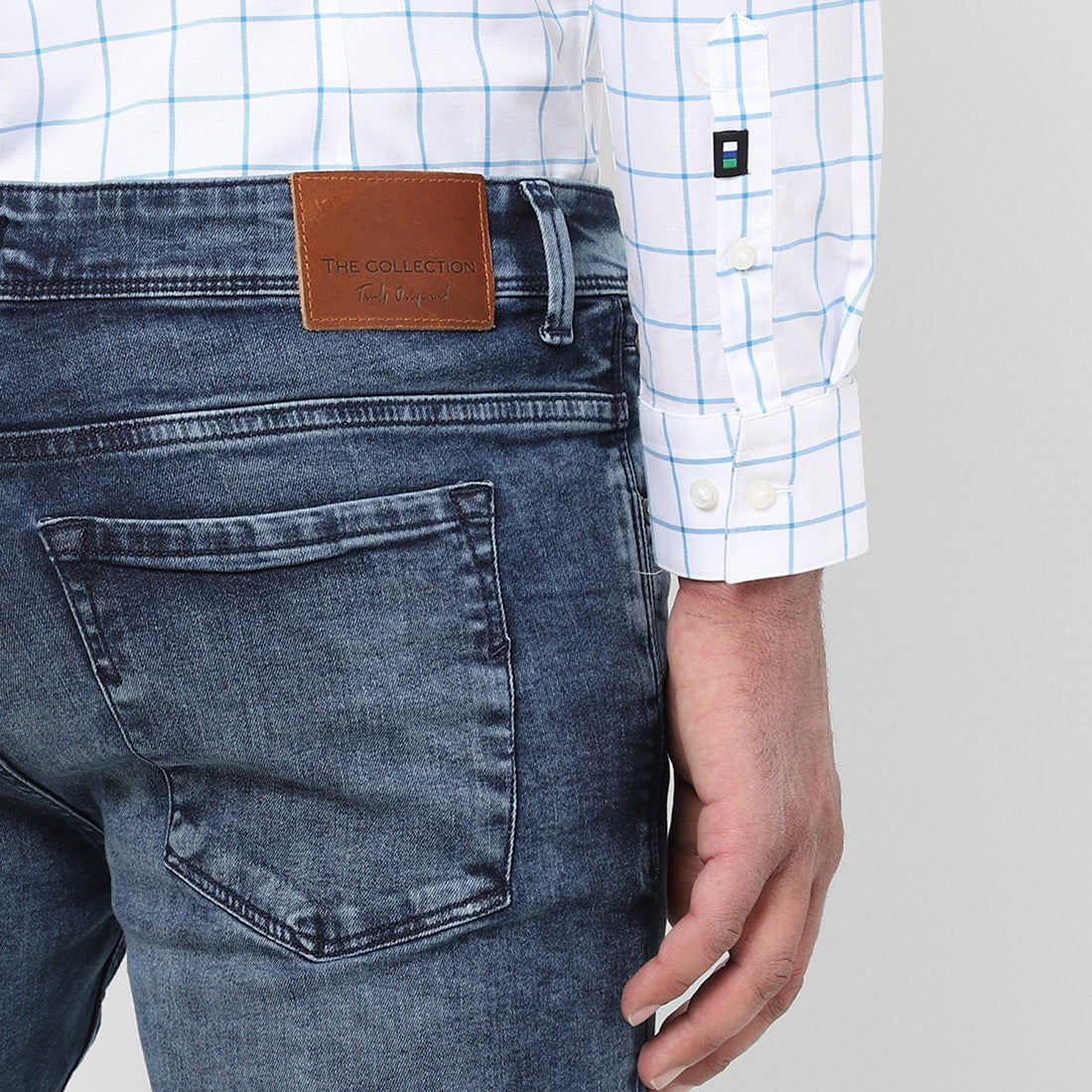 MENS MEDIUM BLUE DENIM TCDN218B