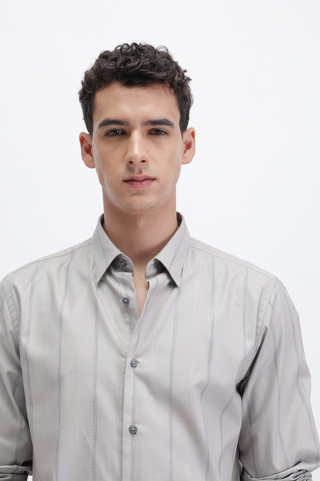 SLIM FIT STRIPED SHIRT