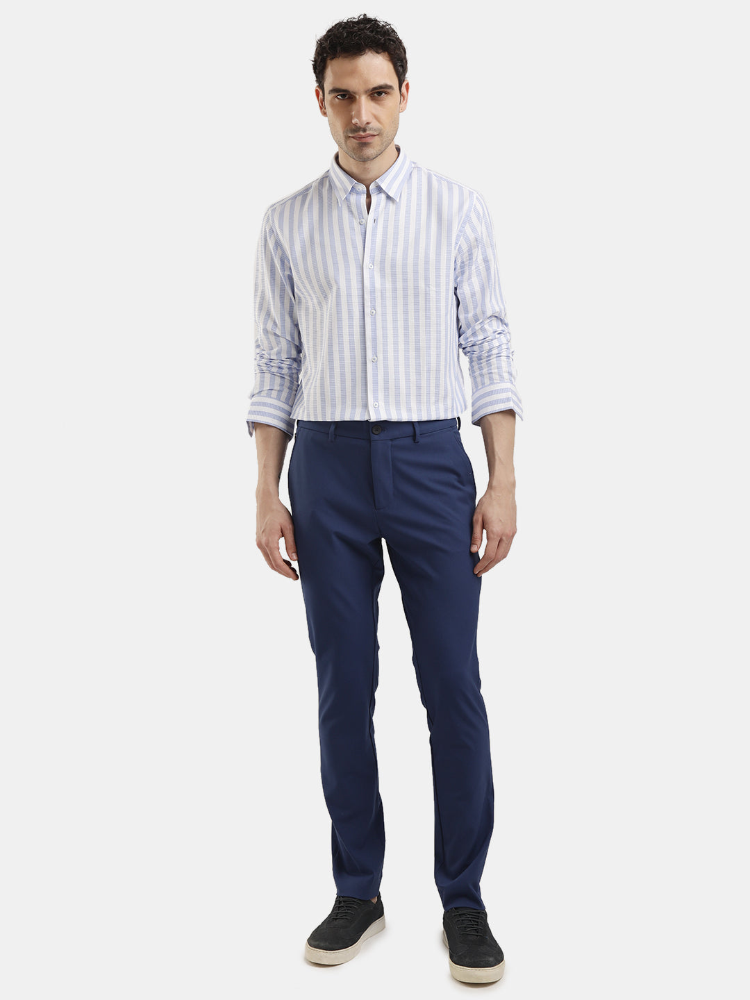 MENS TAAJ LIGHT BLUE TROUSER