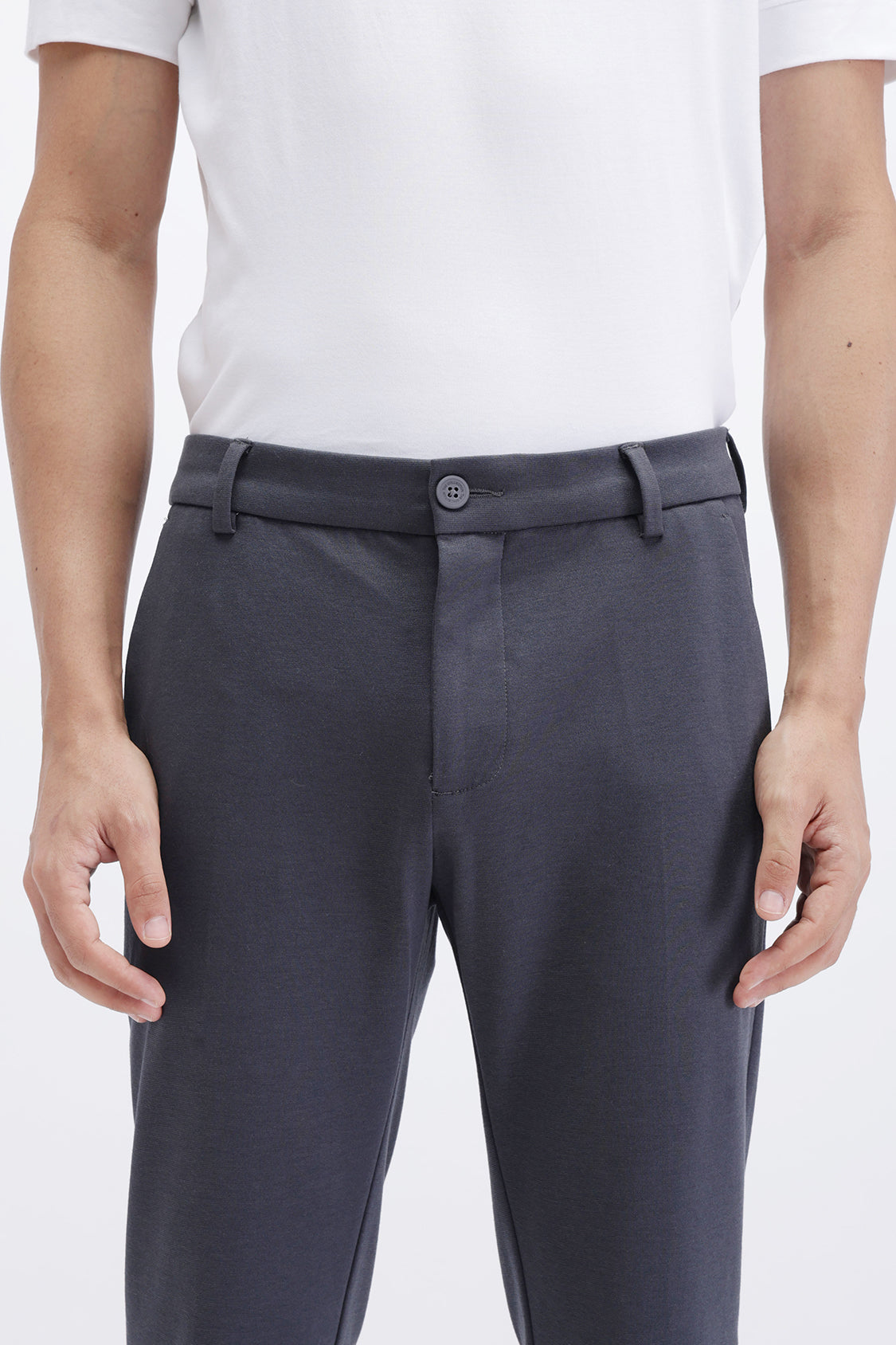 4 WAY STRETCH TROUSER CHARCOAL