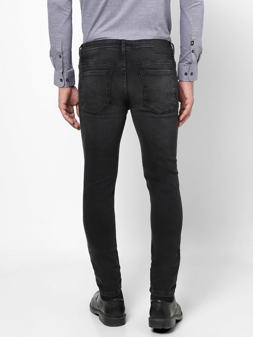 MENS BLACK DENIM TCDN223