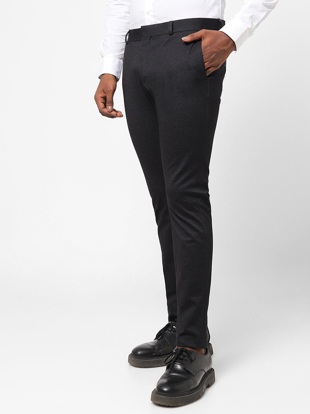 MENS BLACK TROUSER TCT46470