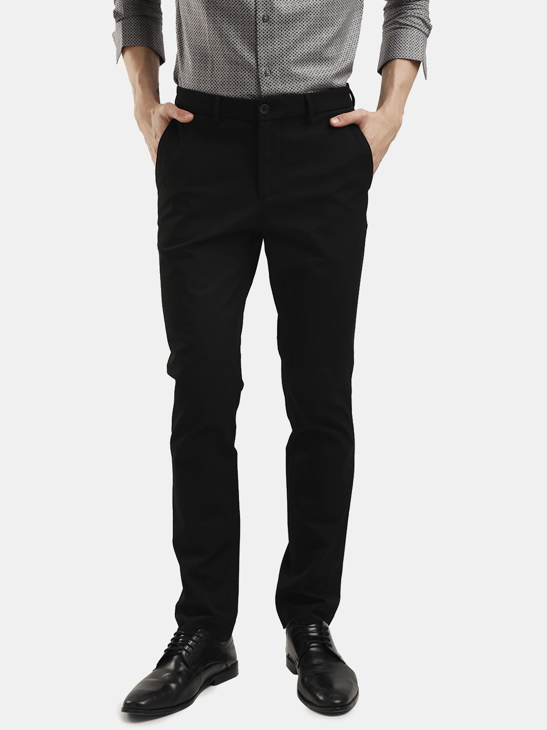 MENS TEMP BLACK TROUSER
