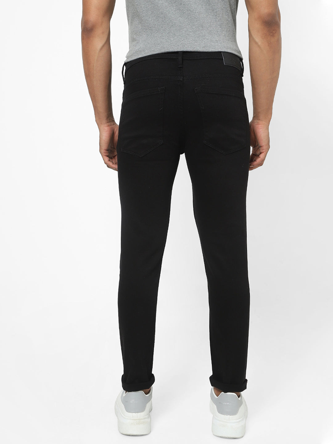 MENS BLACK DENIM TCDN195