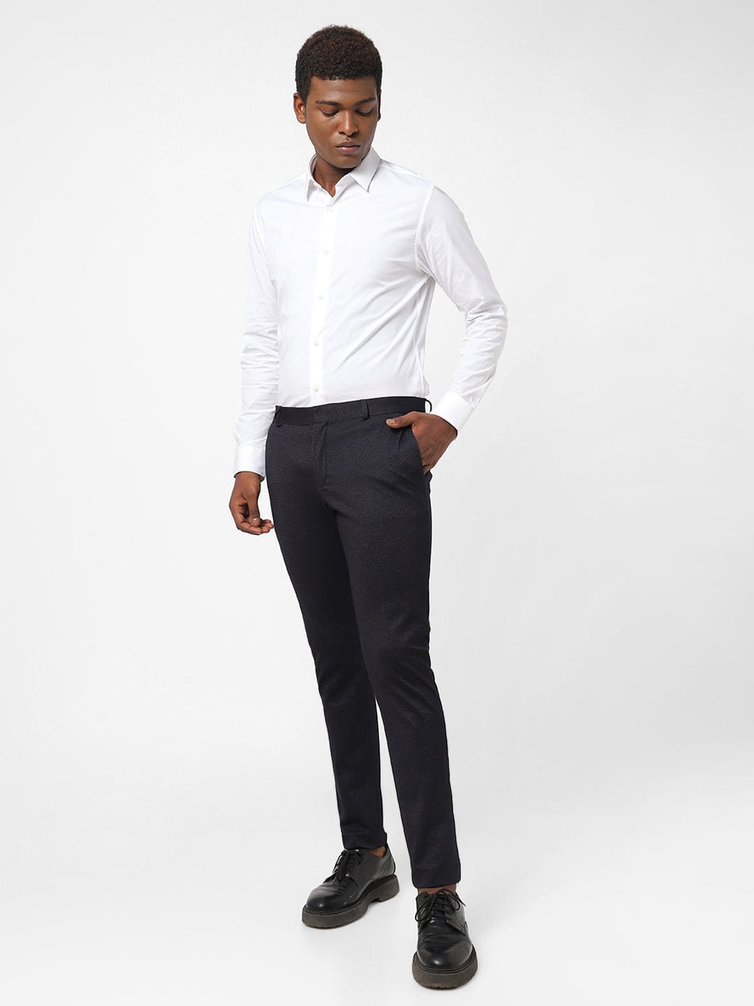 MENS NAVY BLUE TROUSER TCT46452