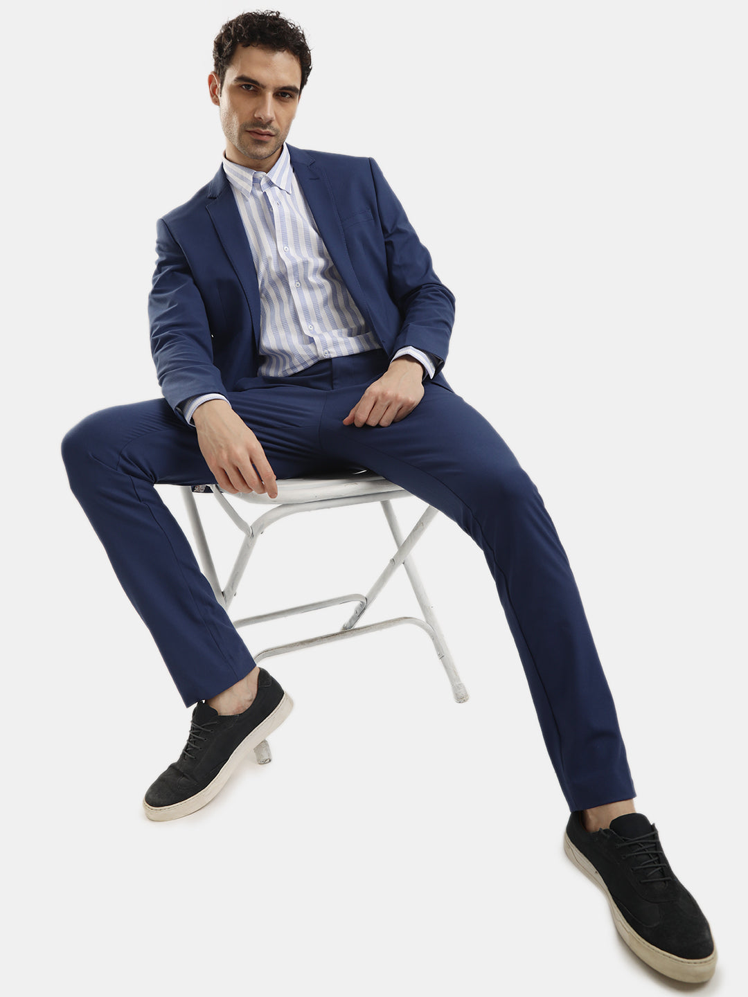 MENS TAAJ LIGHT BLUE TROUSER