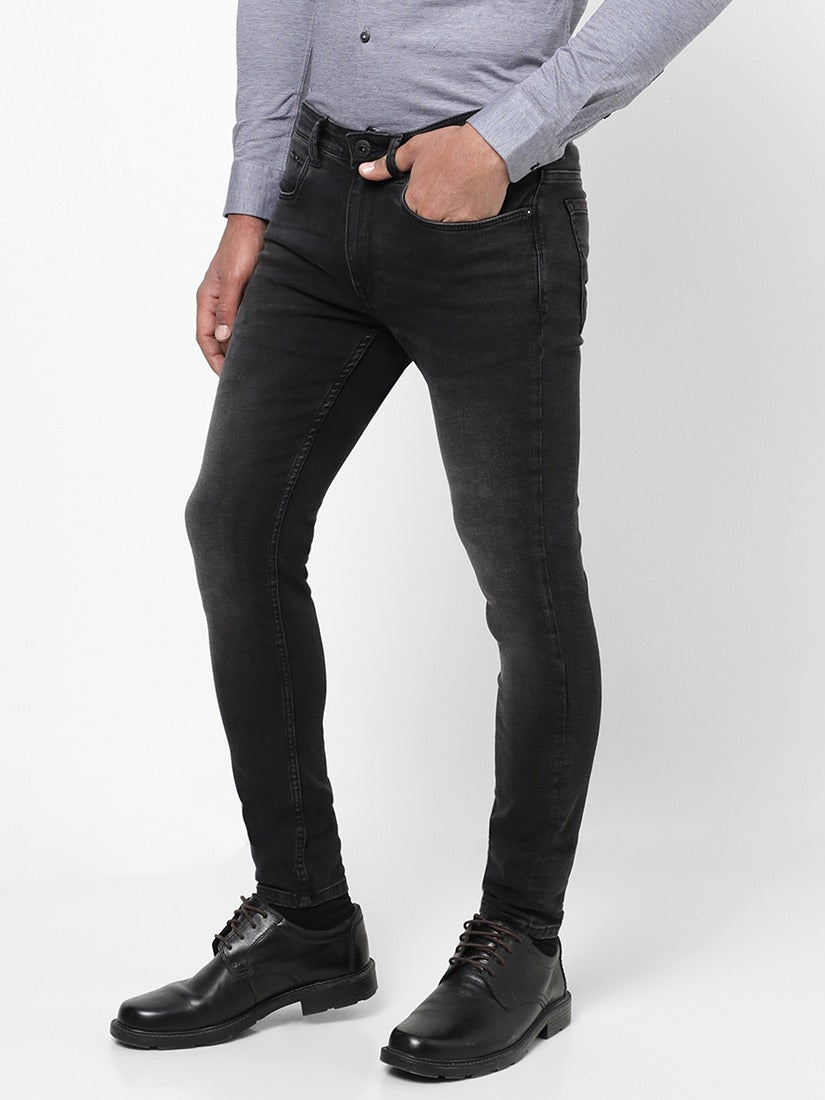 MENS BLACK DENIM TCDN223