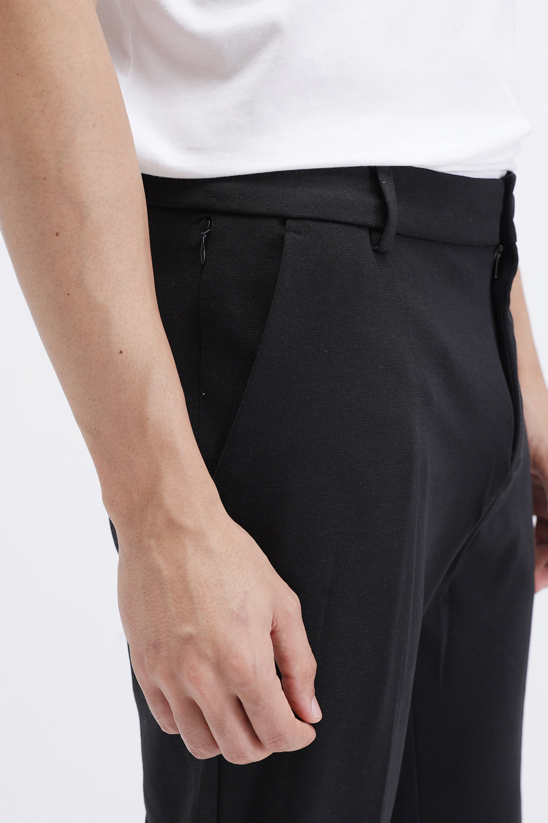 TREASURE BLACK MENS TROUSER