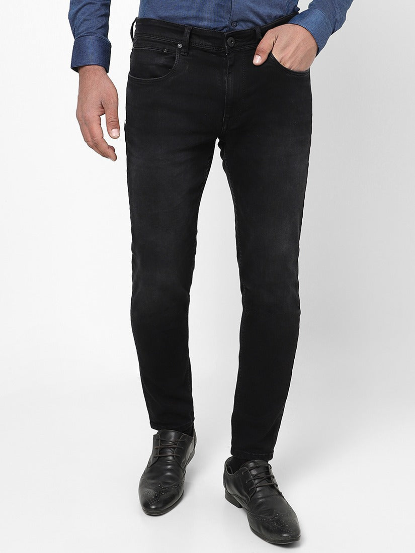 MENS BLACK DENIM TCDN223A