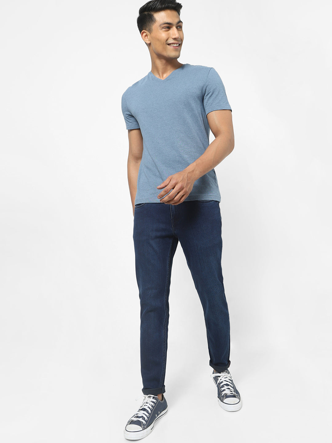 Men's Dark Blue Denim TCDN201