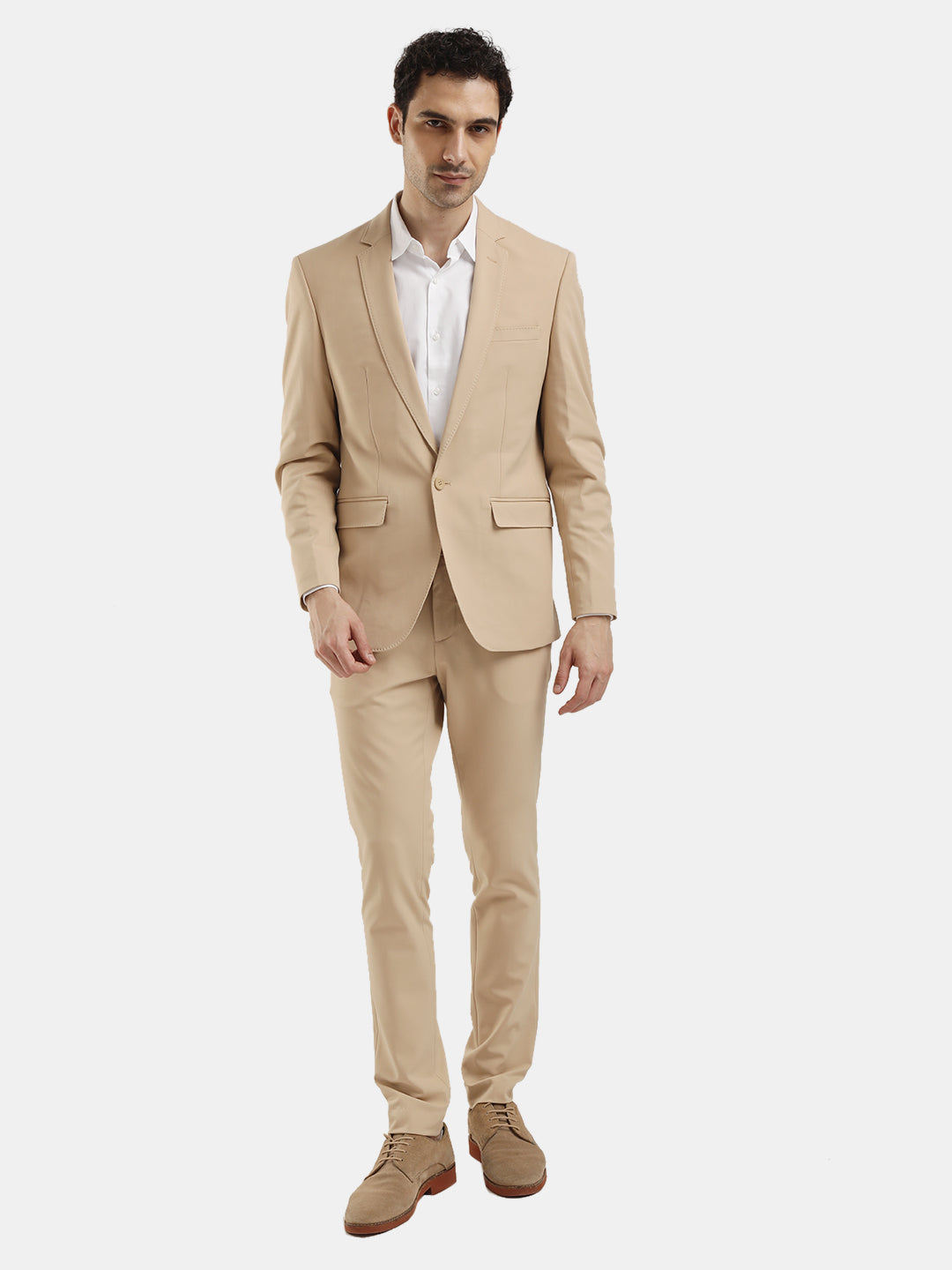 MENS TEMP LIGHT BEIGE TROUSER