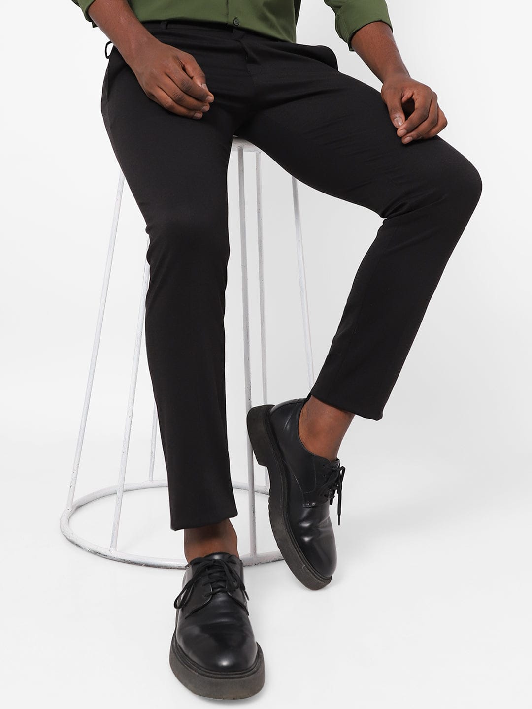 MENS BLACK TROUSER TCT46459