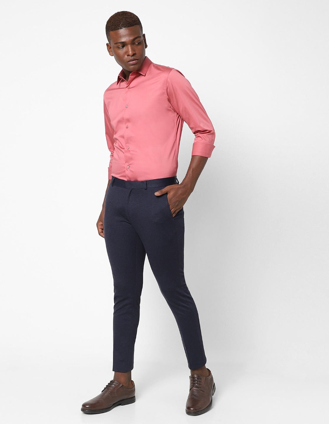 MENS NAVY BLUE TROUSER TCT46459