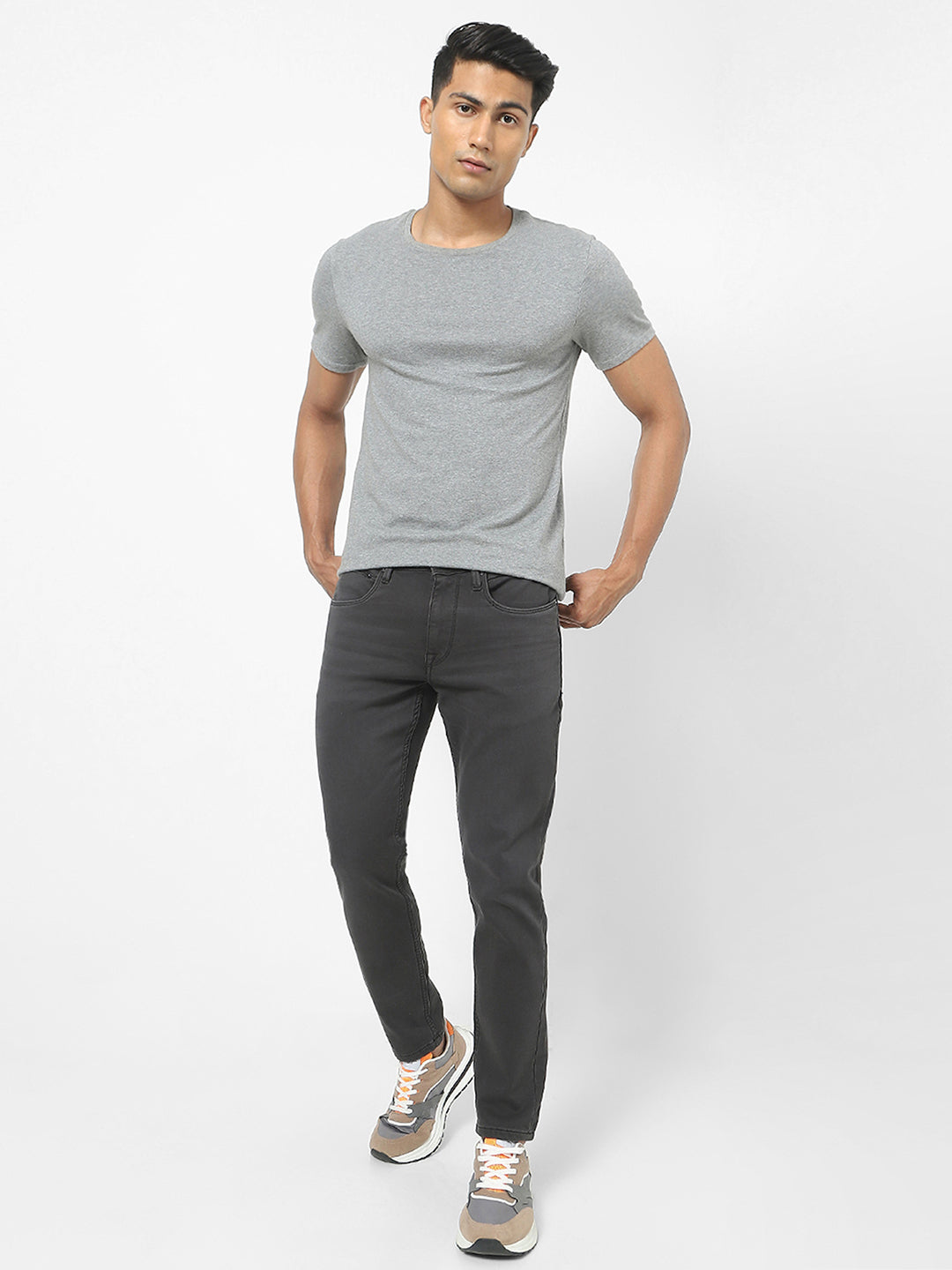 MENS GRAY DENIM TCDN165