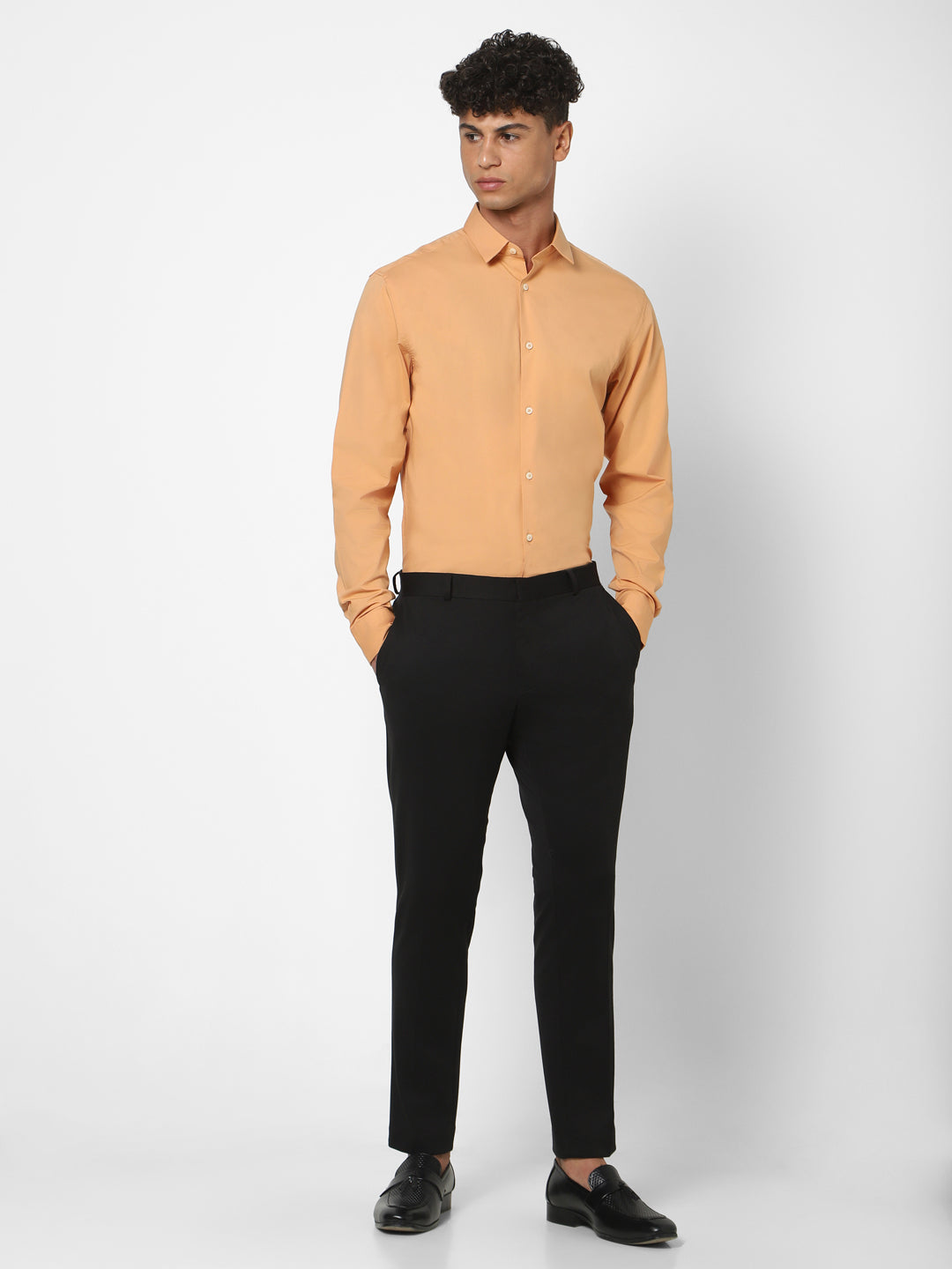 MENS BLACK TROUSER TCT LIAM 1