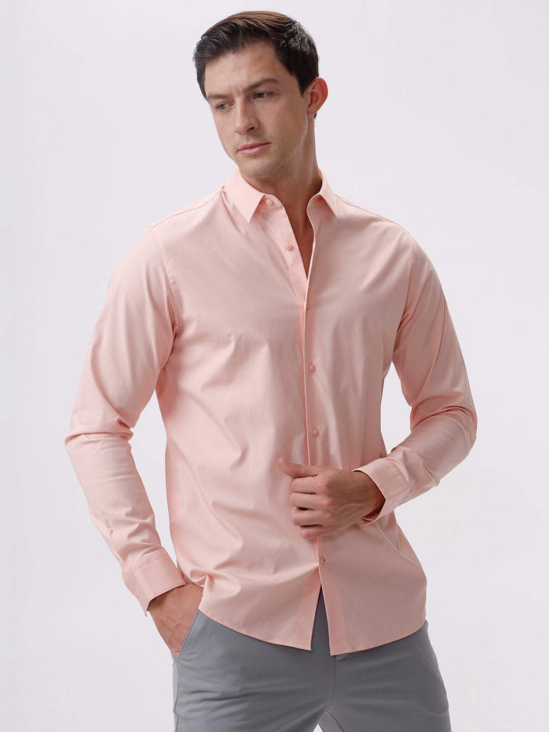 Men's Powell Peachy Keen Cotton Slim Fit Shirt
