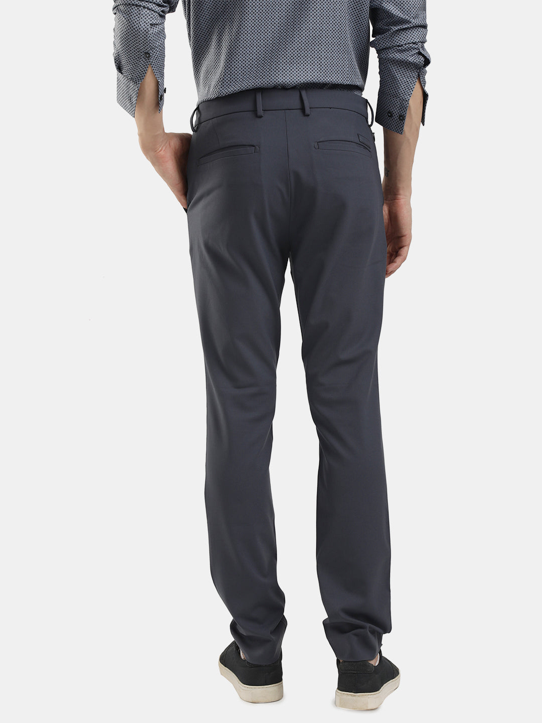 MENS TAAJ CHARCOAL TROUSER