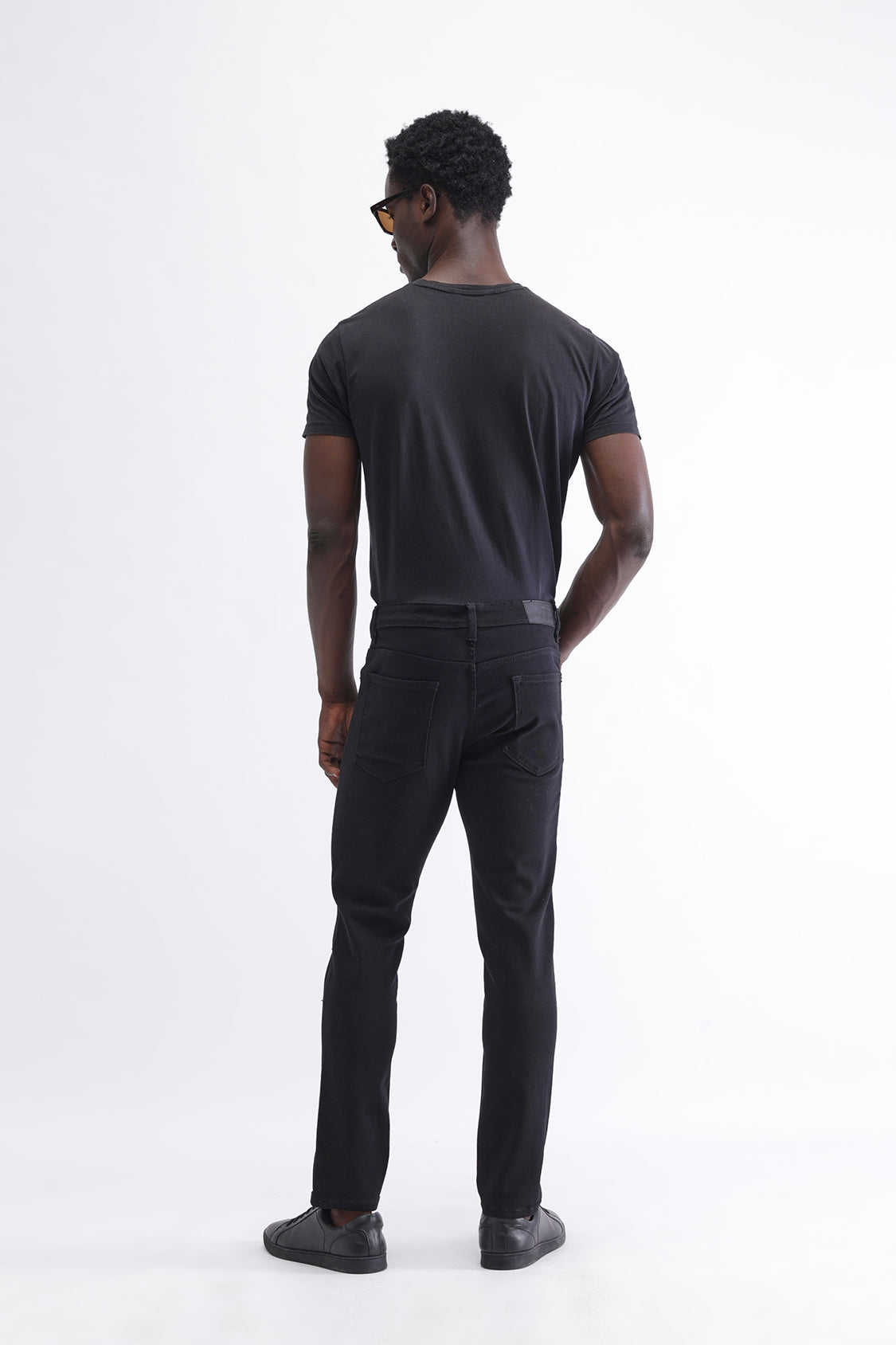 DENZEL BLACK MENS JEANS