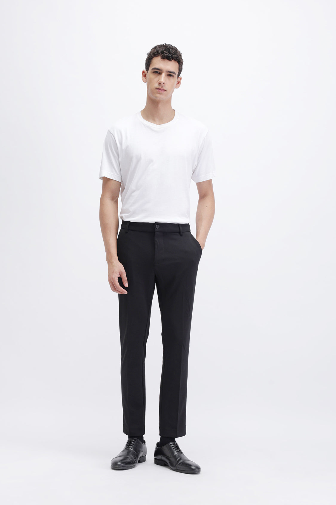 TREASURE BLACK MENS TROUSER