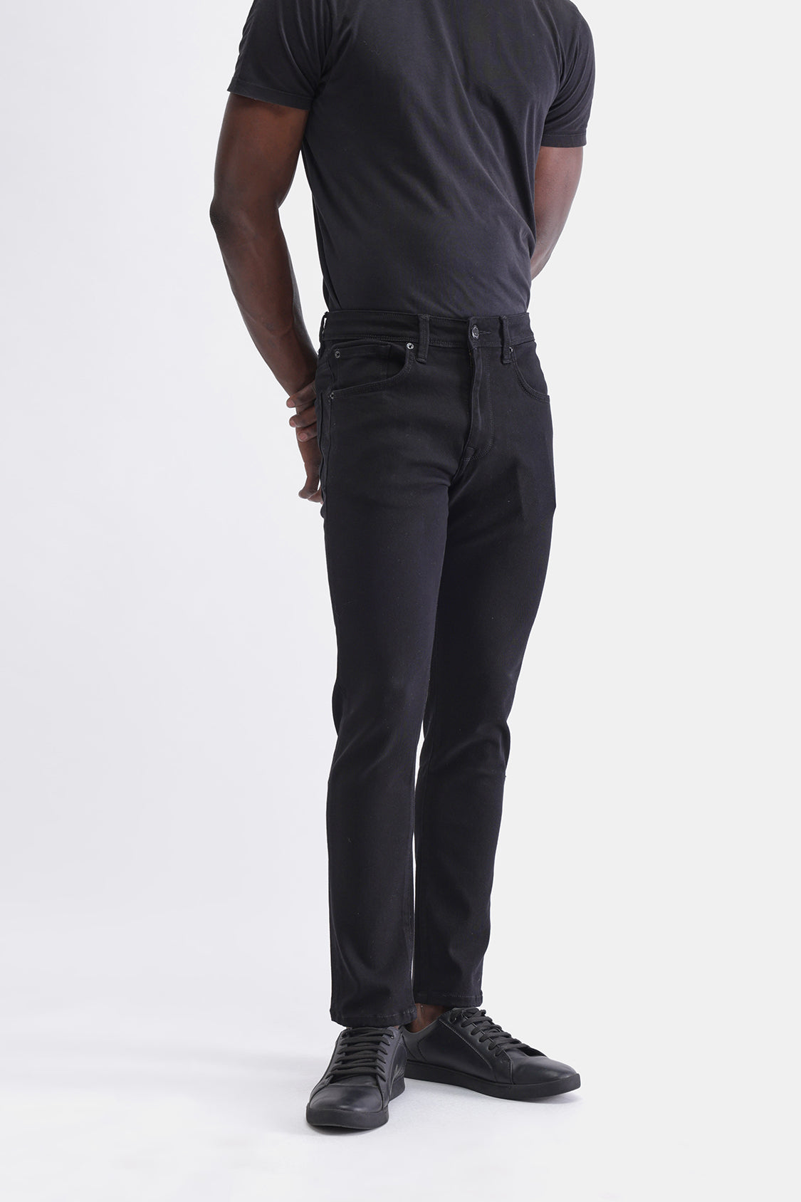 DENZEL BLACK MENS JEANS
