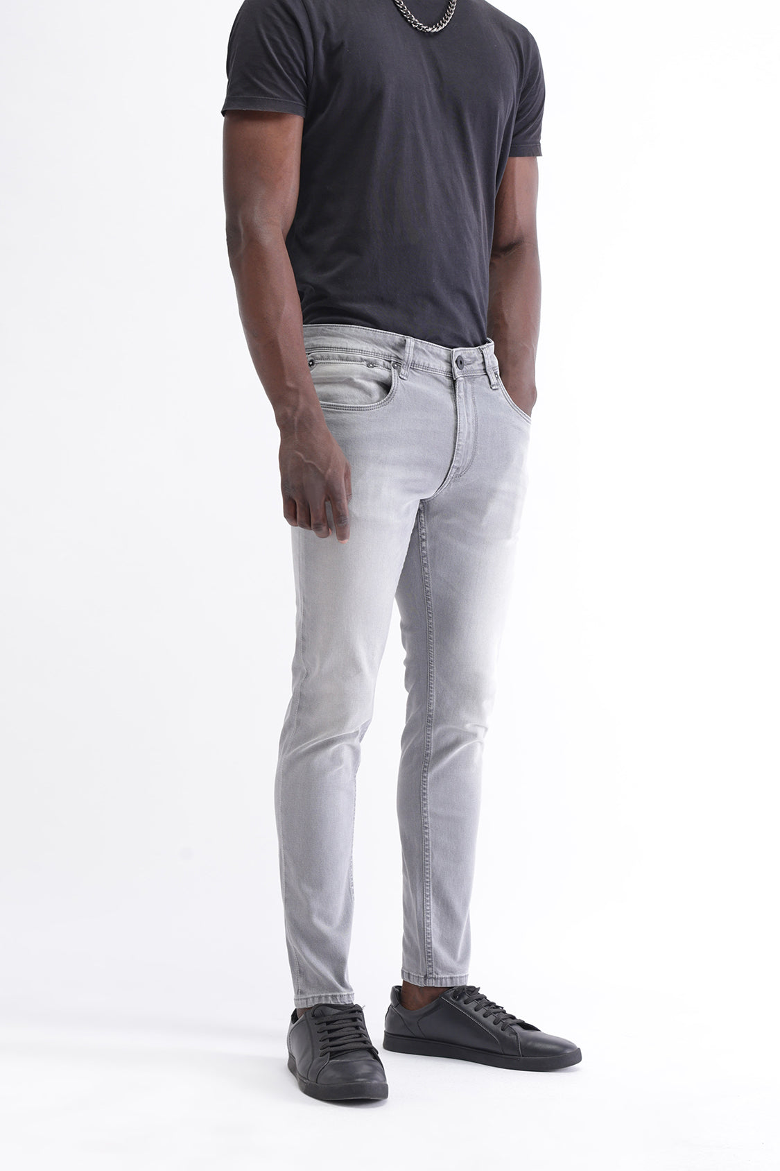 MENS LIGHT GREY DENIM TCDN221A