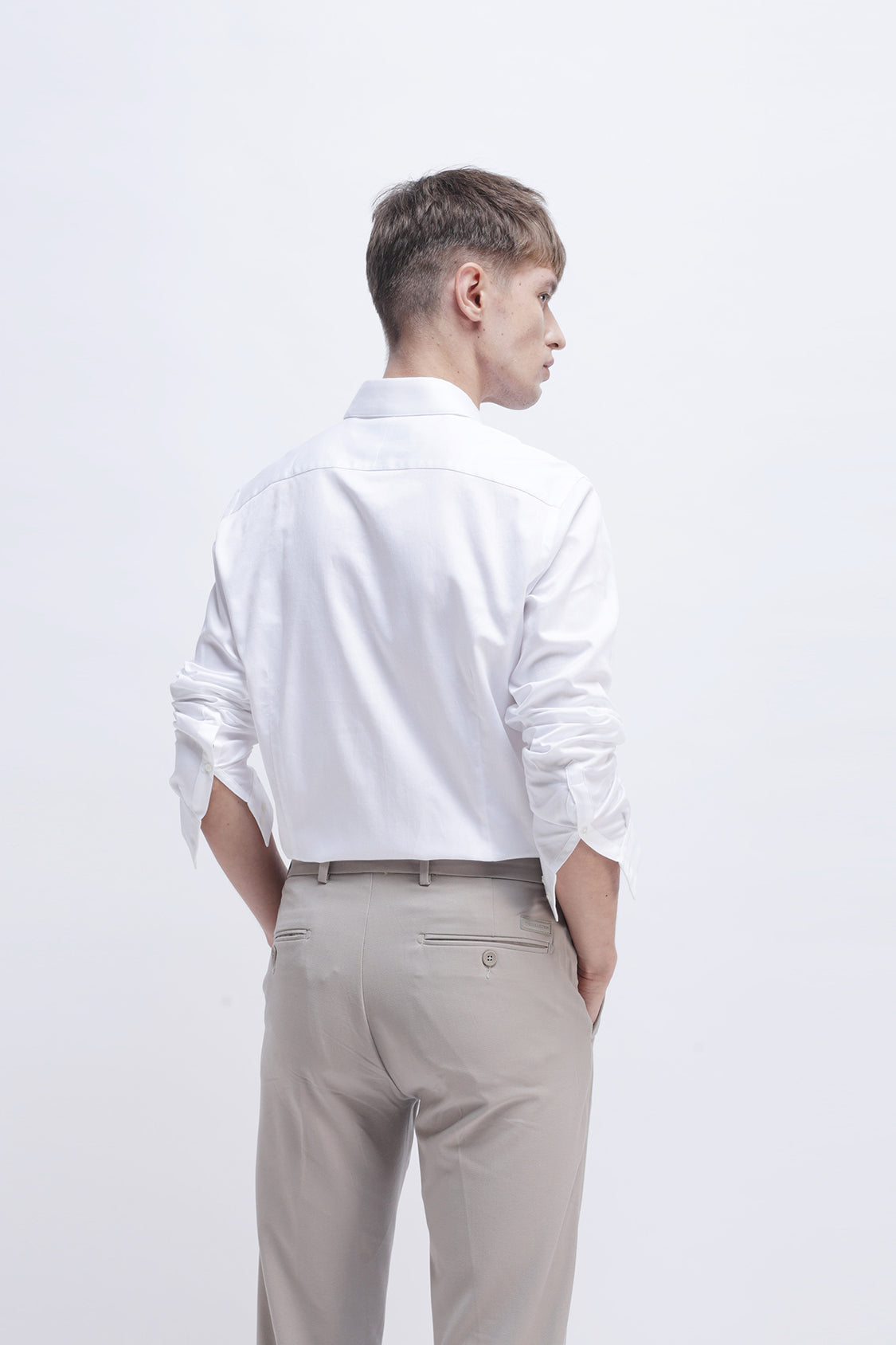 SLIM FIT TEXTURED SHIRT