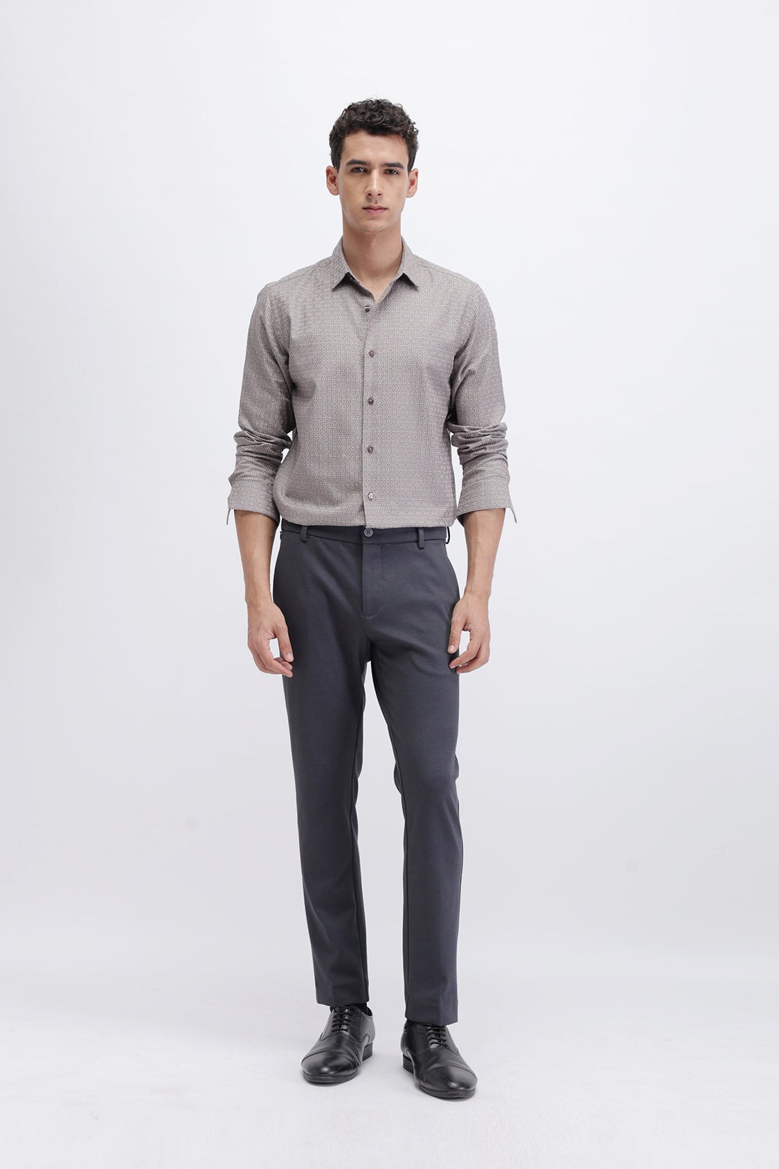 CRYO COGNAC BROWN SHIRT