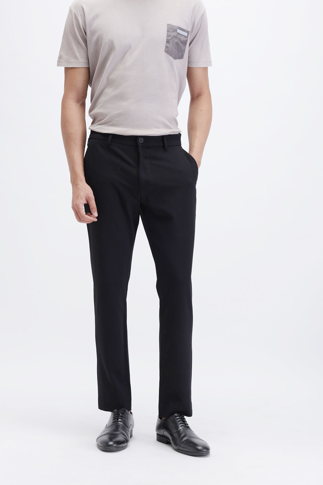 TOIT BEAN BLACK MENS TROUSER