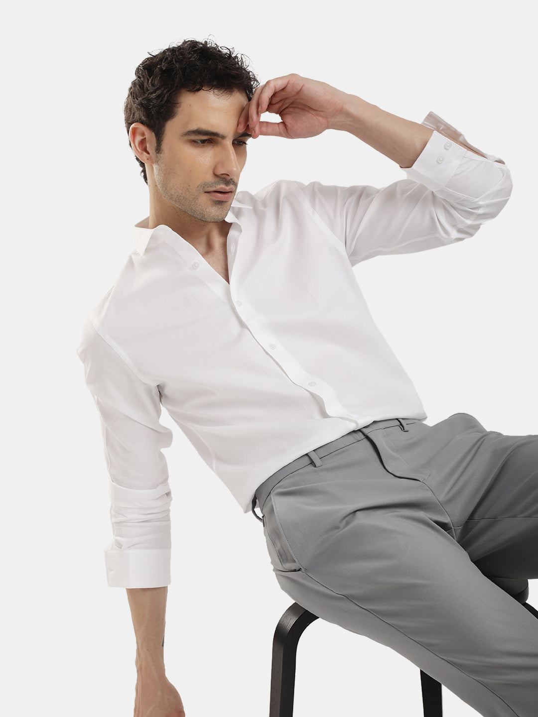 WALKER MENS SHIRT WHITE