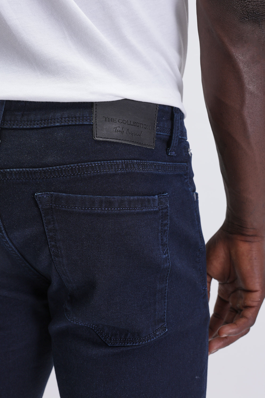 TCDN233 DARK BLUE MENS JEANS