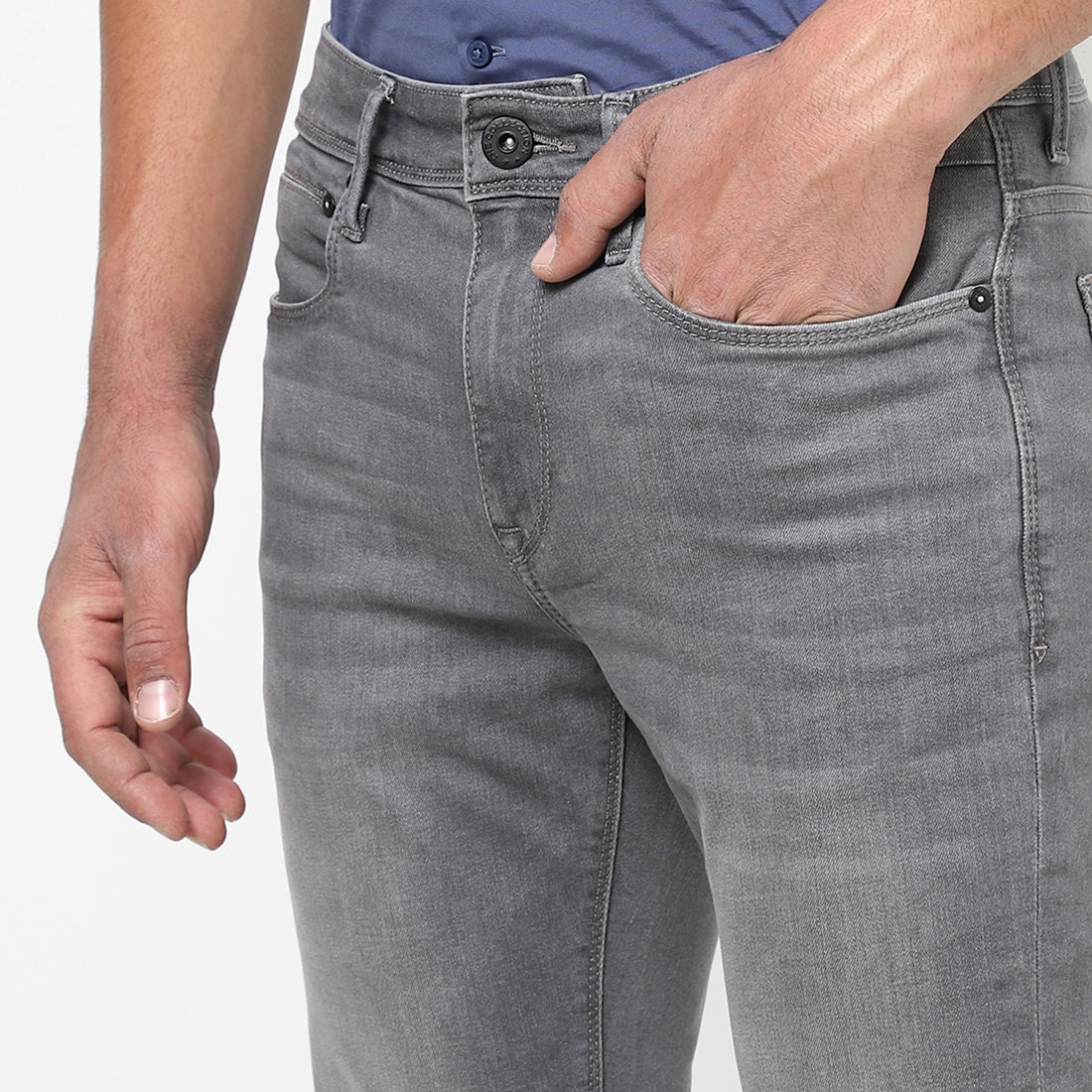 MENS S GREY DENIM TCDN231A