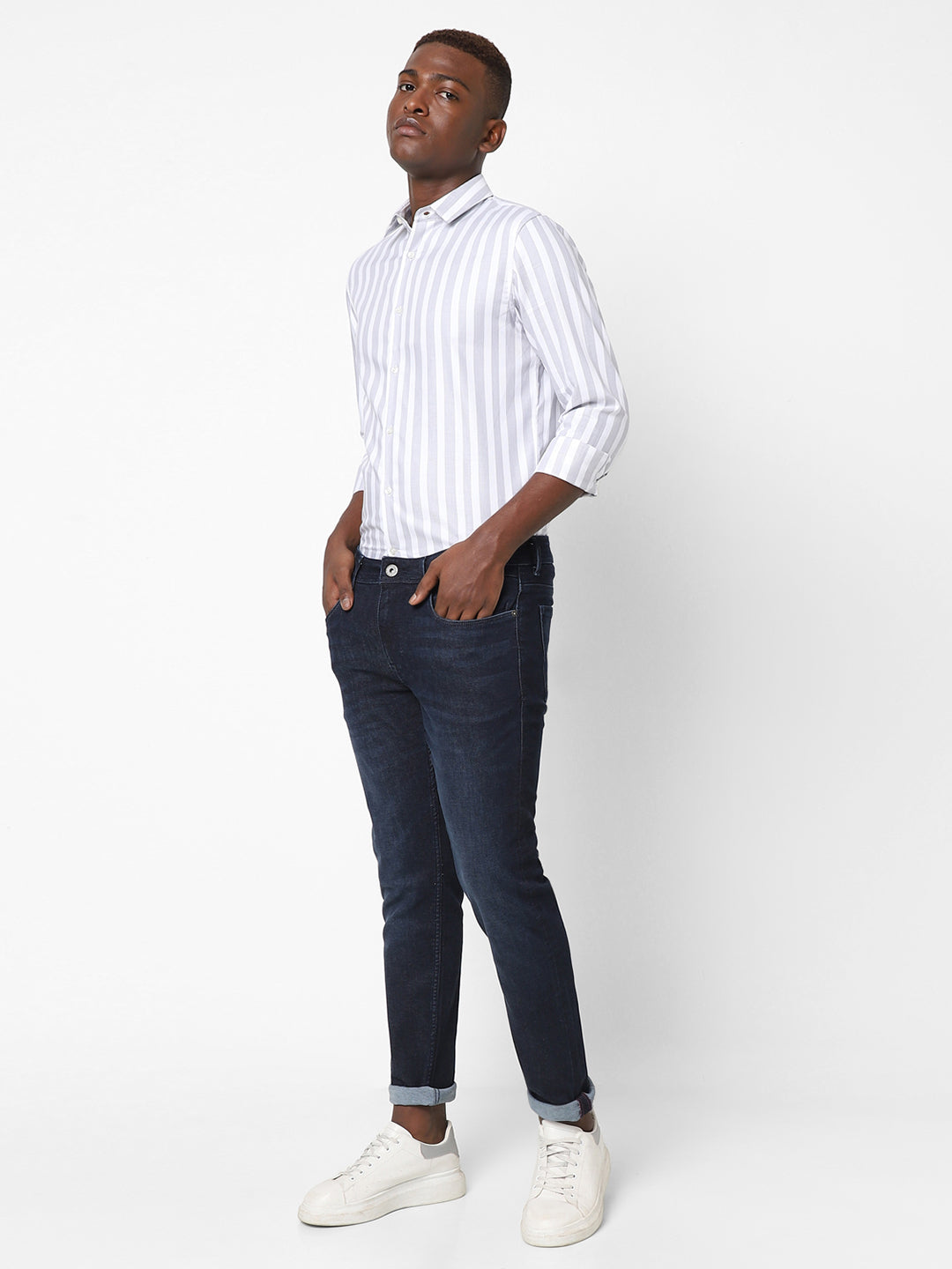 MENS DARK BLUE DENIM TCDN213B 1